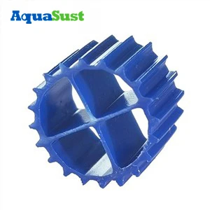MBBR BIO portador de mídia HDPE Material